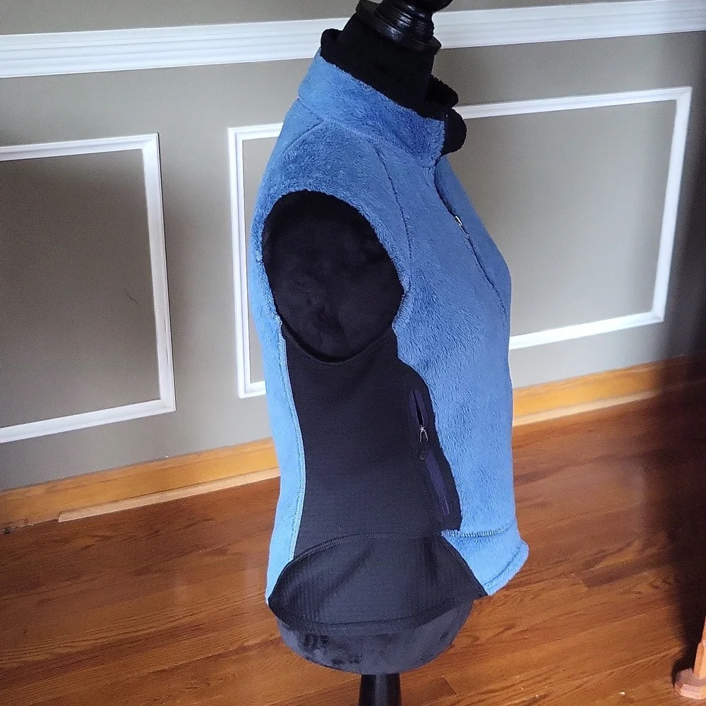 VTG 90s Patagonia Women's Regulator Fleece Vest Full Zip Size M - Picture 8 of 13